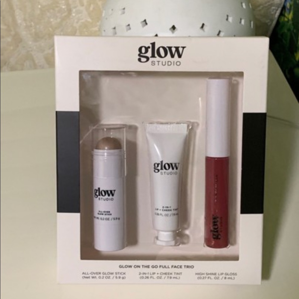 express glow studio warm rose full face trio